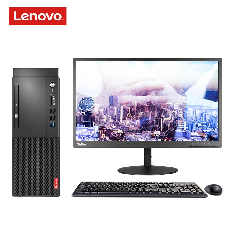 联想(Lenovo）启天M420-D272（I7-8700/8G/1T/2G独显/19.5寸显示器）台式计算机